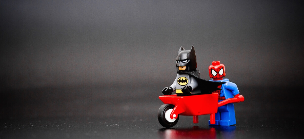 A lego image on building partnership.