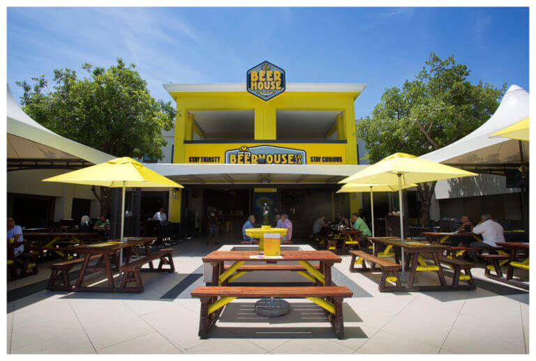 A beerhouse location in Johannesburg.