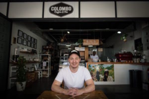 Geoff Noble of Colombo Coffee in Durban.