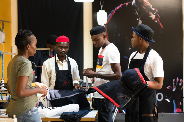 Tshepo the Jean Maker A man of the denim cloth Open by Yoco