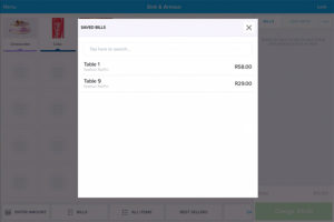 A new feature from Yoco that allows you to add tabs to an order.