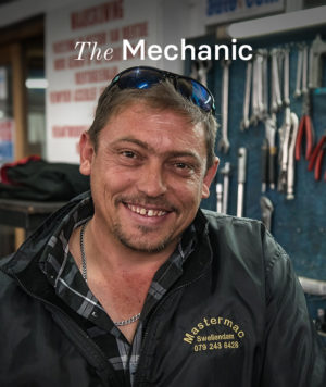 Wynand, the local mechanic in Swellendam.